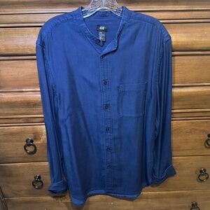 H&M Men's Blue Shirt